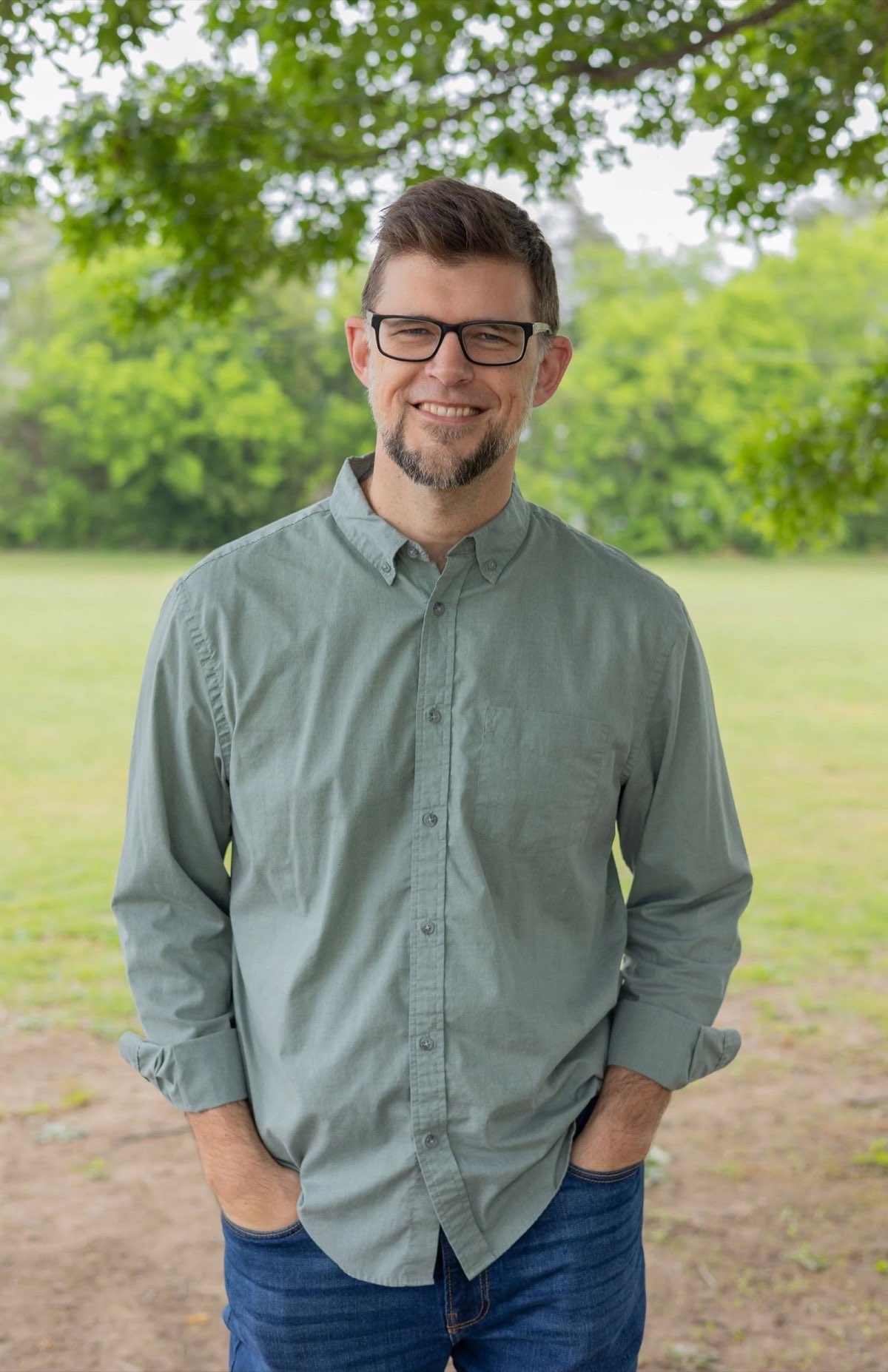 Portrait of Drew Caperton, pastor at Chisenhall Fellowship