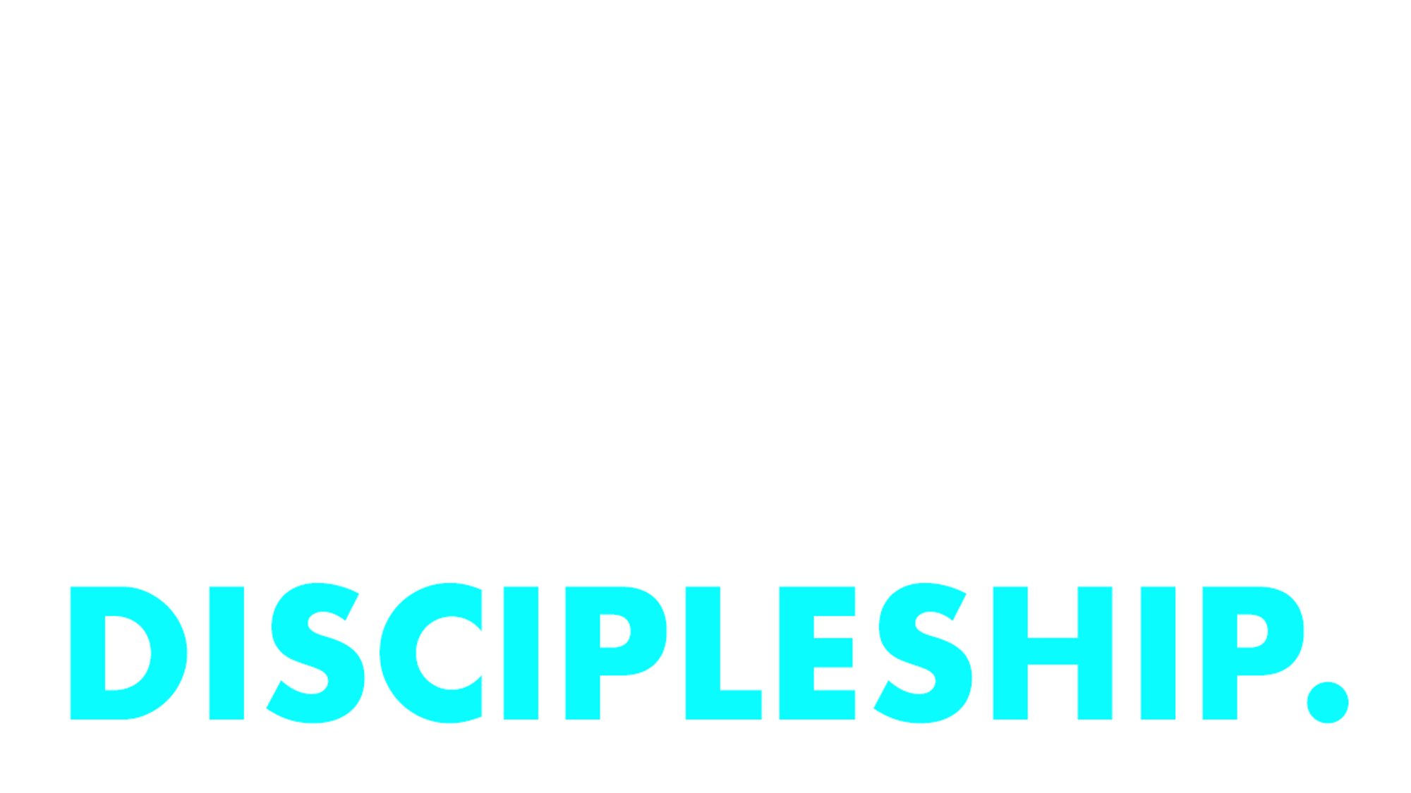 Sermon artwork: Discipleship Pt 4