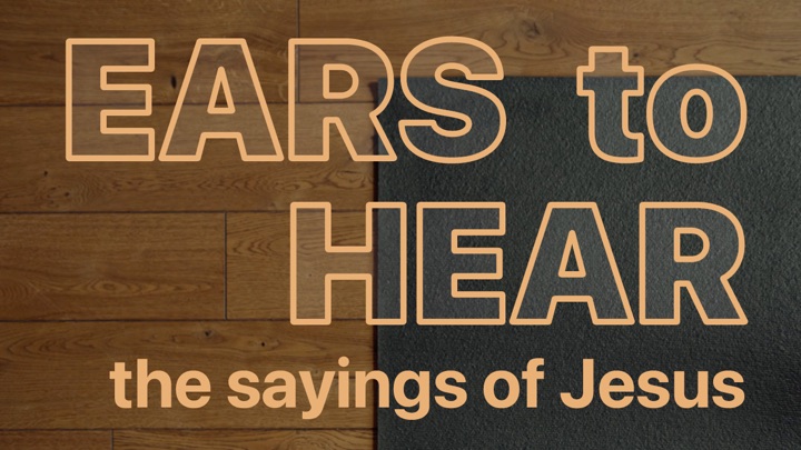 Sermon series artwork: Ears to Hear